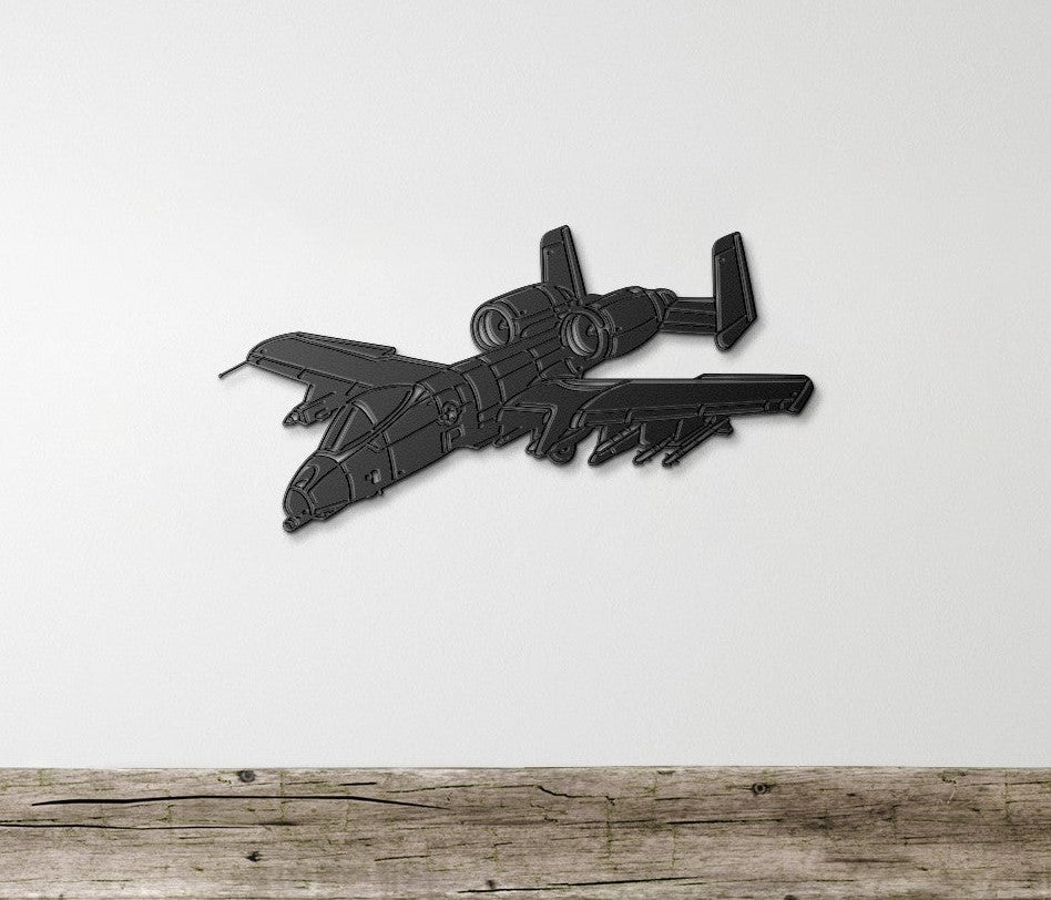 Metal Art of the Fairchild Republic A-10 Thunderbolt II Aircraft - The "Warthog"