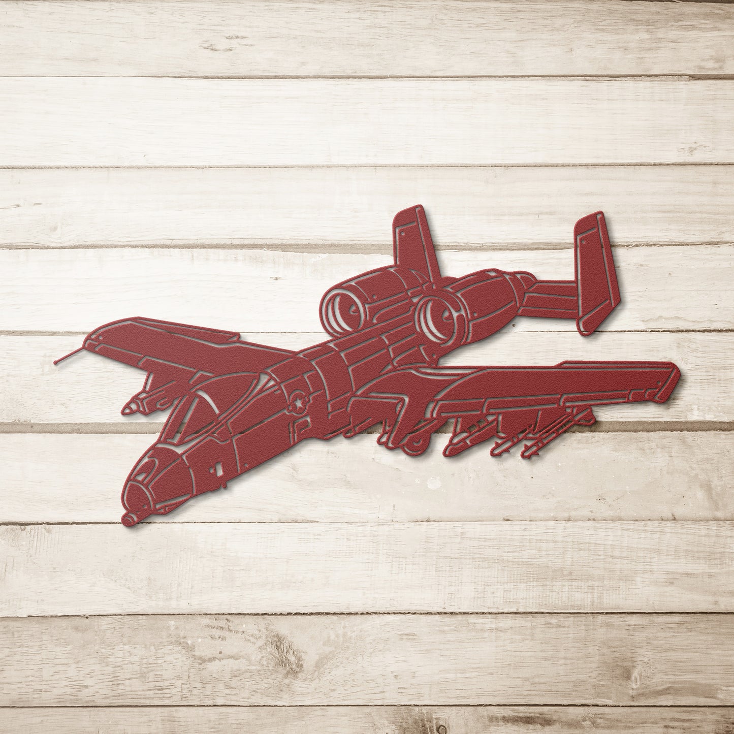 Metal Art of the Fairchild Republic A-10 Thunderbolt II Aircraft - The "Warthog"