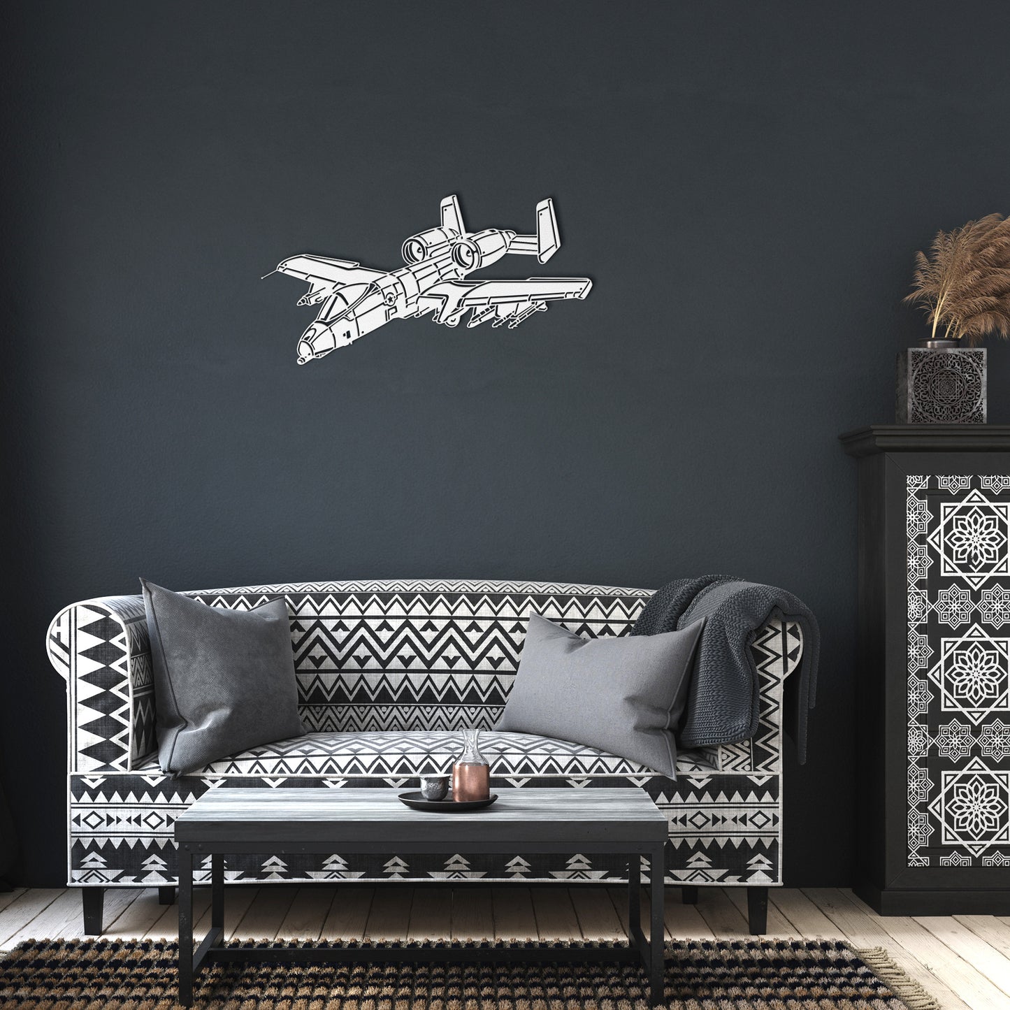 Metal Art of the Fairchild Republic A-10 Thunderbolt II Aircraft - The "Warthog"