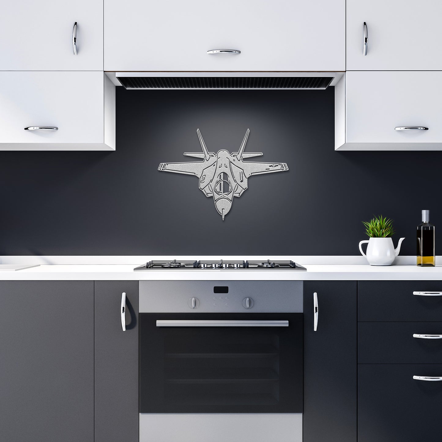 Metal Art of the Lockheed Martin F-35A Lightning II Aircraft