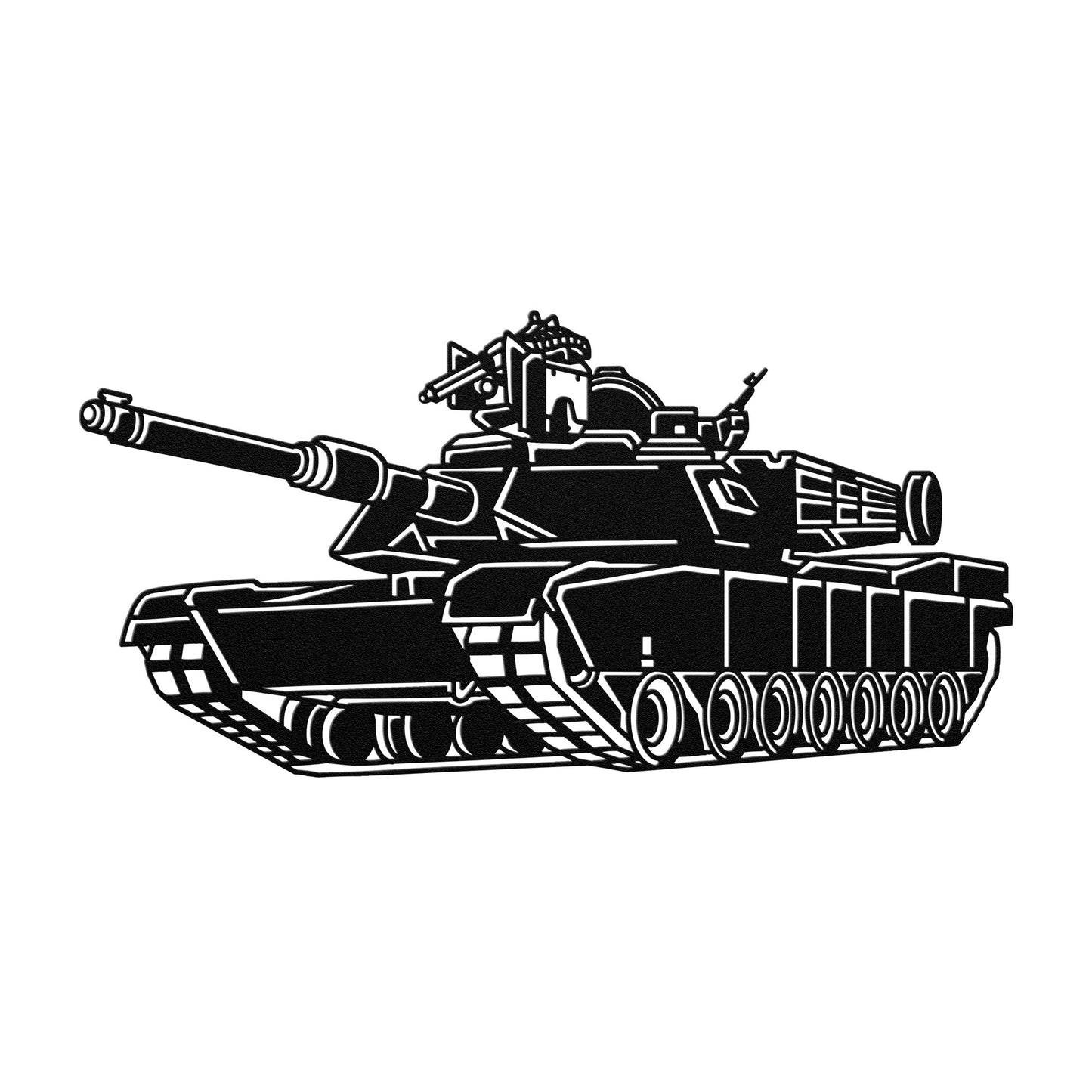Metal Art of the M1A2 Abrams SEP V2 - Tank