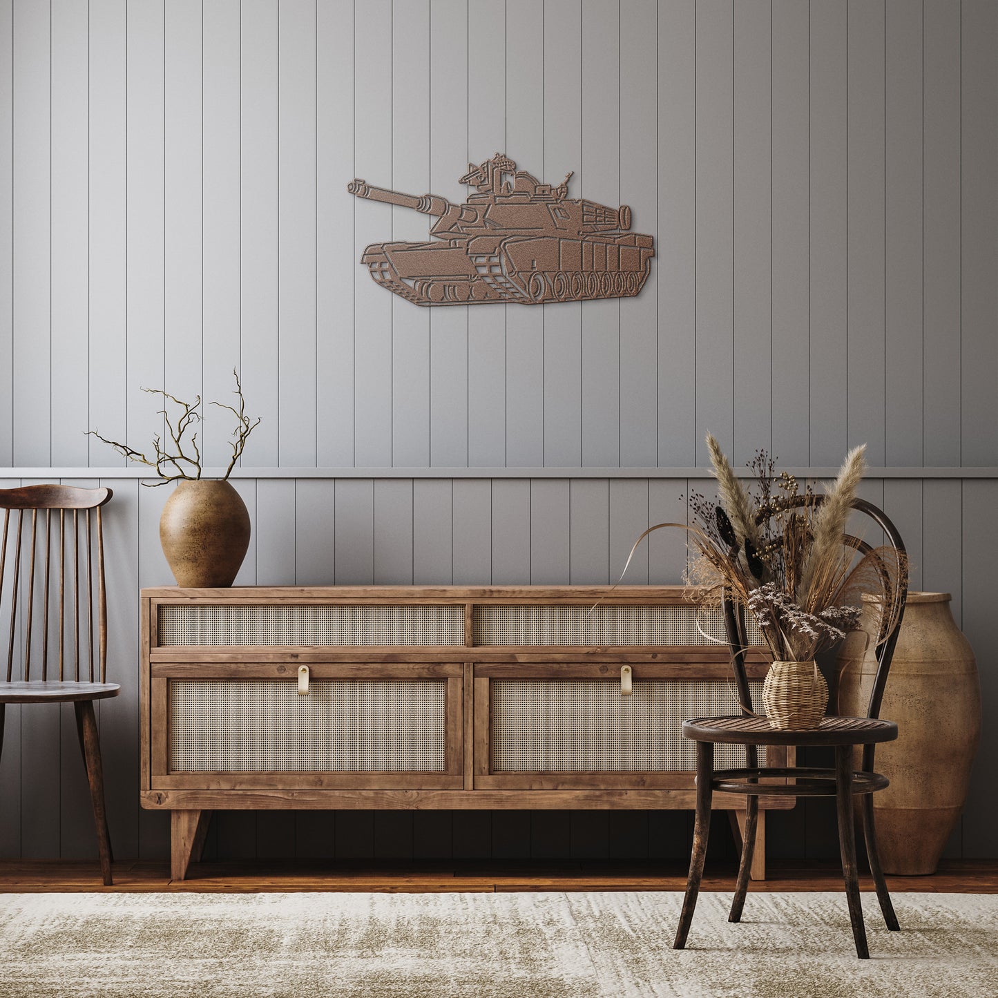 Metal Art of the M1A2 Abrams SEP V2 - Tank