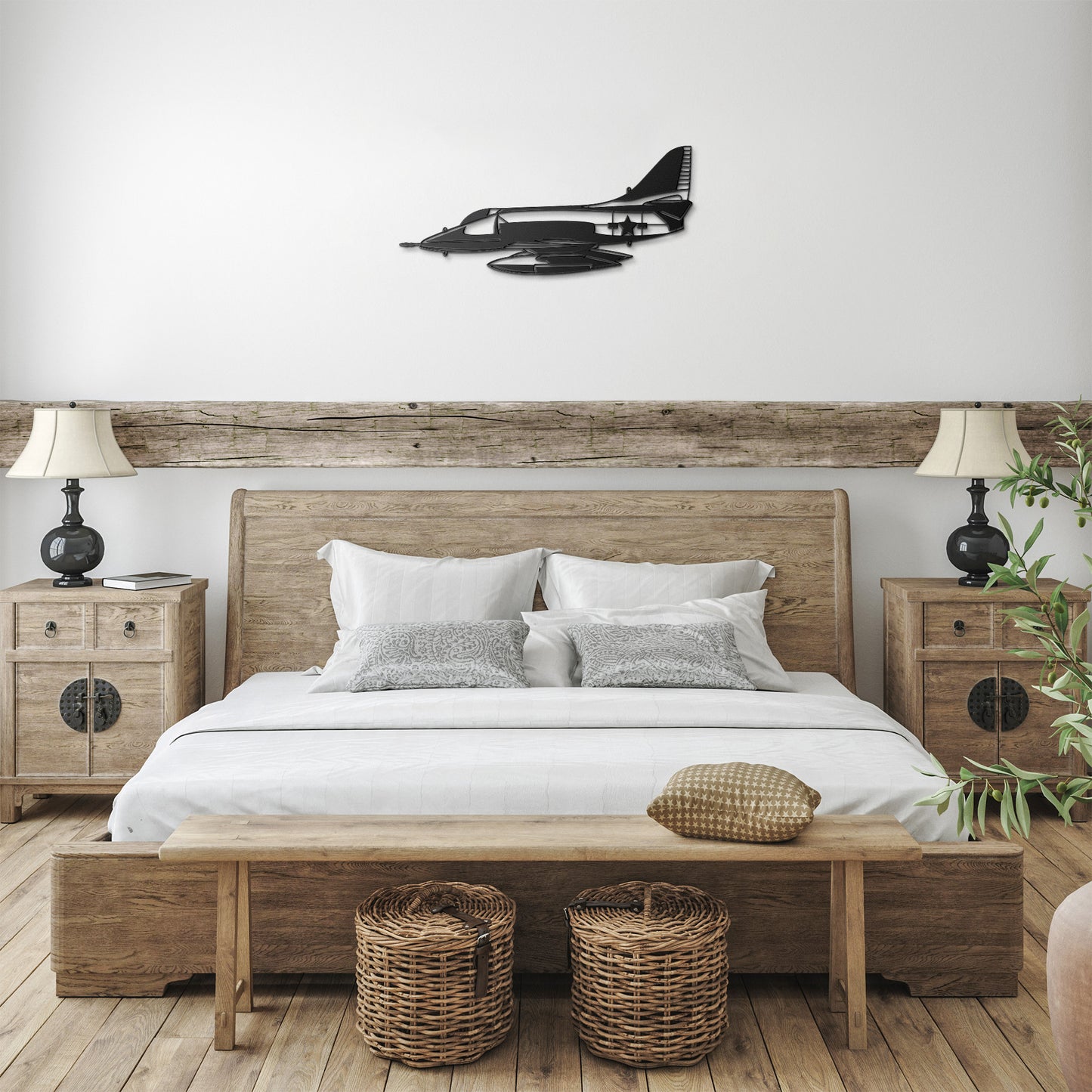 Metal Art of the Douglas A-4 Skyhawk Aircraft