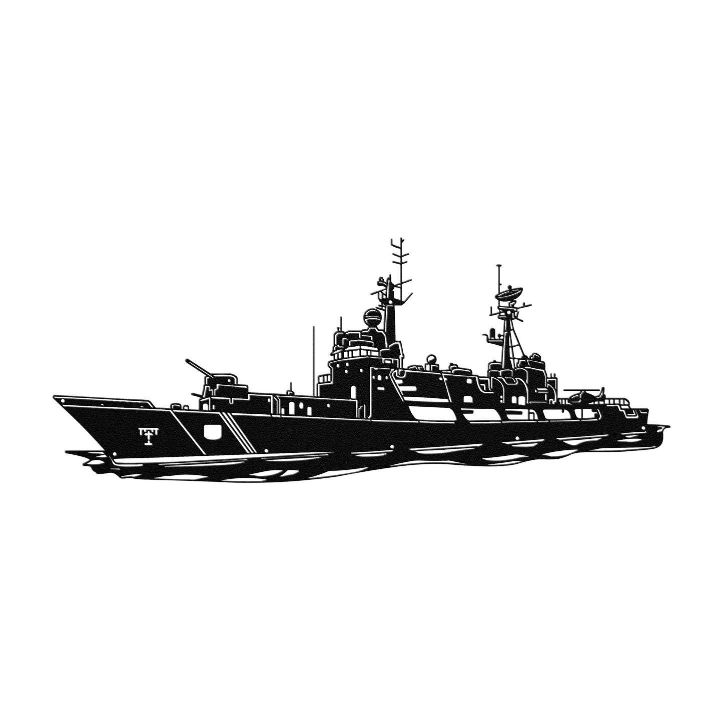 Metal Art of the USCG - 378' High Endurance Cutter