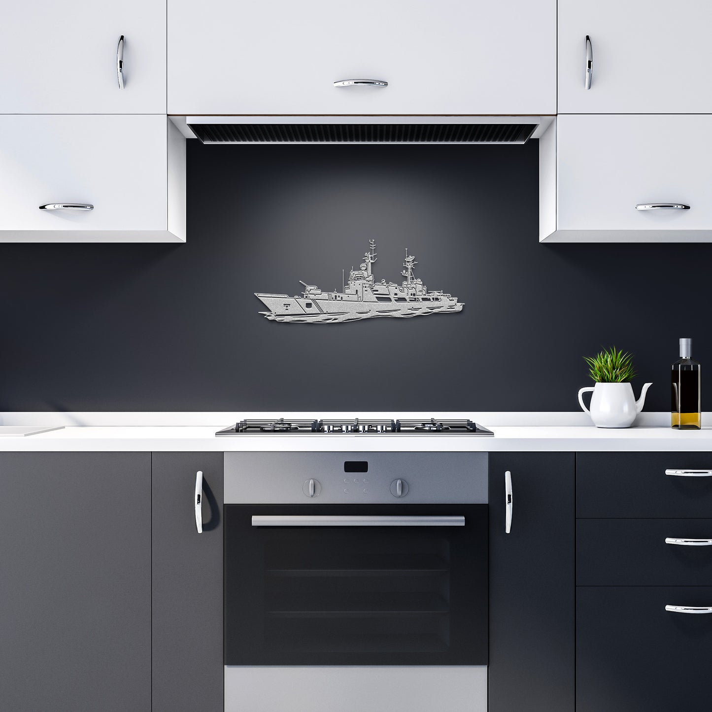 Metal Art of the USCG - 378' High Endurance Cutter